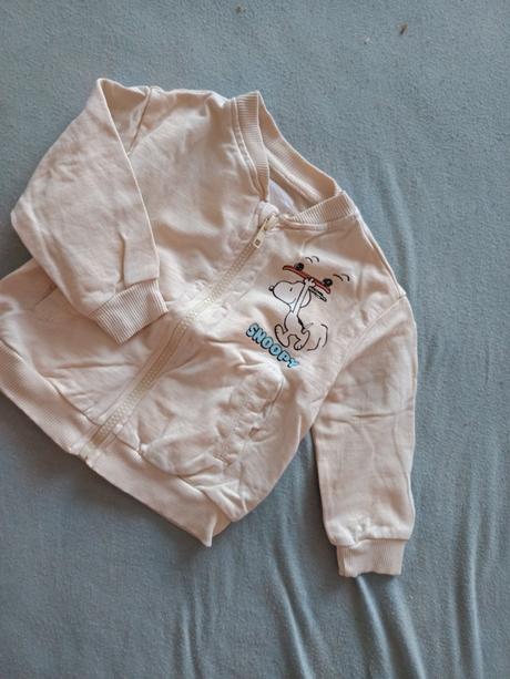 Mikina na zips snoopy, disney,74