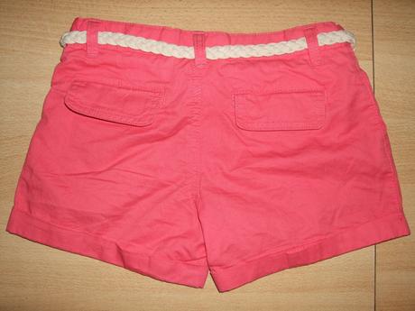 Ružové šortky s opaskom zn. bluezoo, bluezoo,128