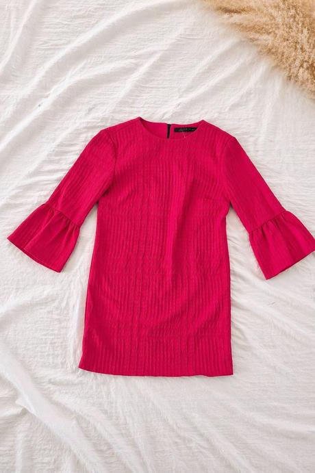 Krásne ružové šaty, zara,s