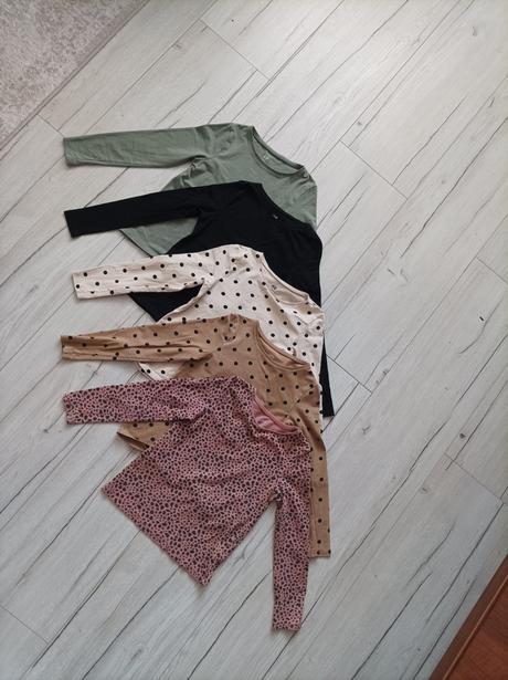 5pack tričká h&m 5 kusov 122/128, h&m,122
