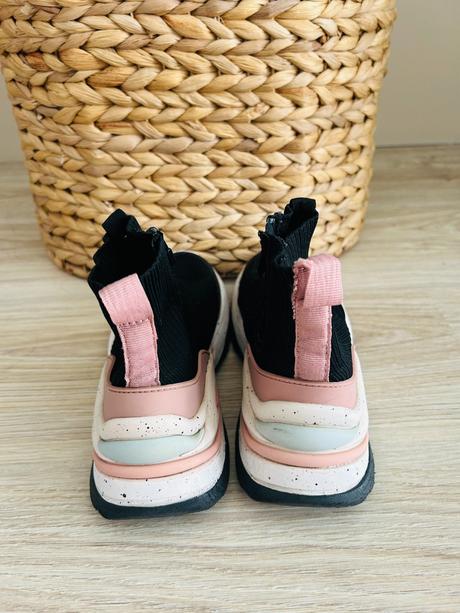 Štýlové ponožkové tenisky značky zara, zara,34