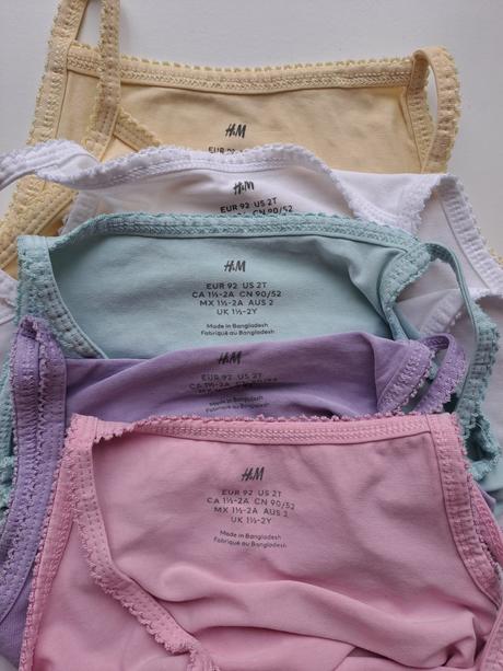 Set dievcenske tielko a nohavicky h&m 92, h&m,92