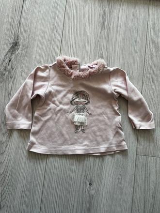 Ružový top s obrazkom, 86