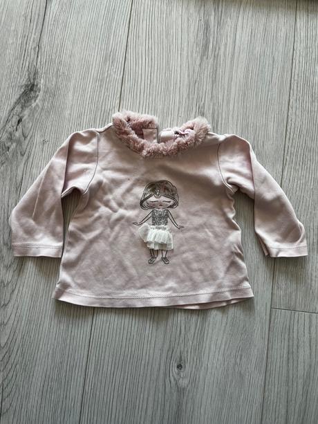 Ružový top s obrazkom, 86