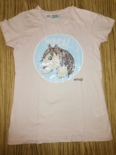 Dievčenské tričko s koníkom, 140