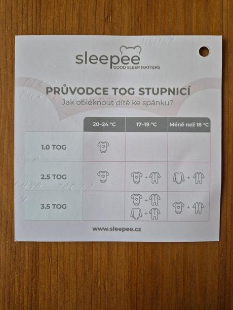 Spací vak sleepee letný - 2 ks, 