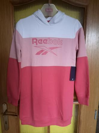 Reebok dievčenská predĺžená mikina veľkosť 14rokov, reebok,164