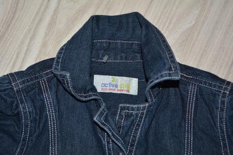 Rifľové šaty, na 5 rokov, 4 eur, active,110