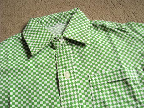 Zeleno-biela kockovaná košeľa, 92