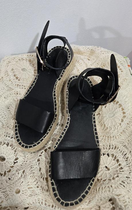 Kožené sandále zara, zara,38