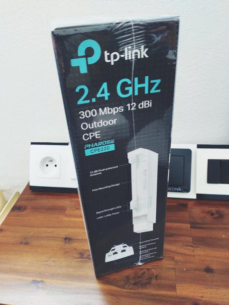Prenosová anténa tp-link, 
