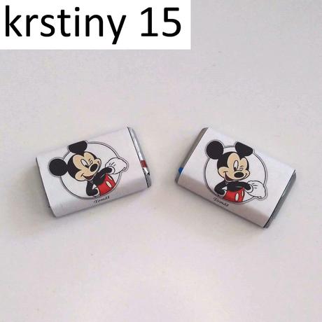 Miničokoládky na krstiny/narodeniny, 