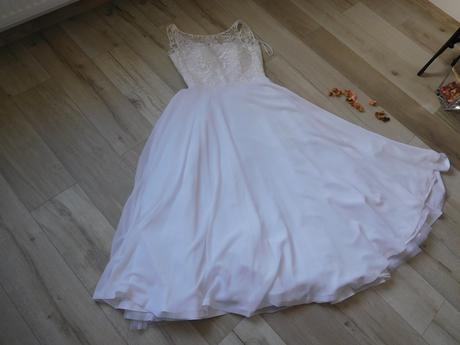 Svadobné šaty 42, v top top stave,, 42