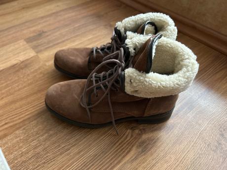 Kvalitne kožené zateplené topánky eram, ecco,39