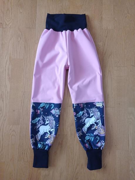 Zimné softshellové nohavice d, 68 - 140