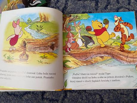 Knižka macko pooh,