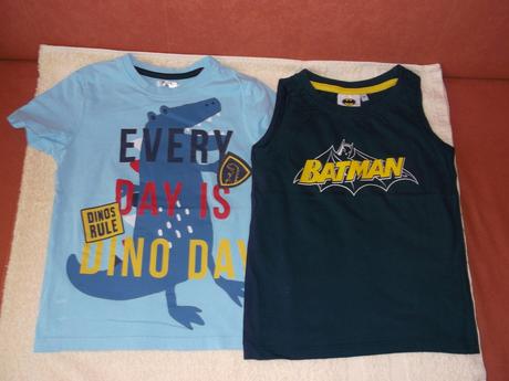 Detské tričká č.110 - 7ks, h&m,110