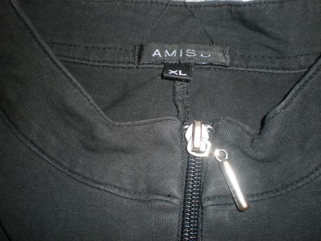 Čierna mikina, amisu,xl