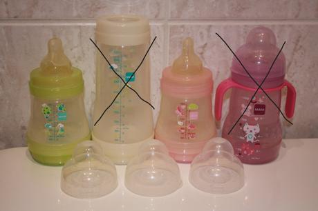 Kojenecké fľašky, mam