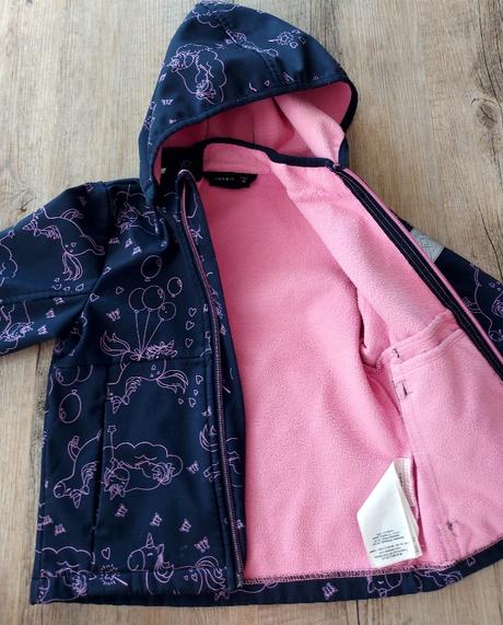 Softshelová bundička, name it,86