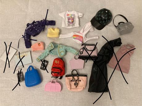 Rainbow high oblecenie a doplnky, 