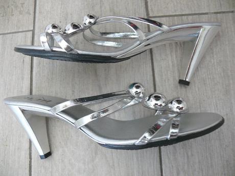 Vsuvky,šľapky na vysokom podpätku, 37