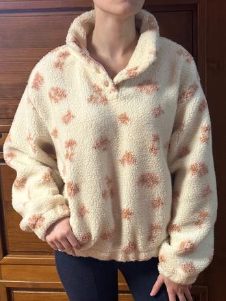 Teddy mikina so stojáčikom, sinsay,xs