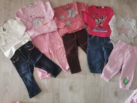 Balík oblečenia 9-12 mesiacov, 68–80