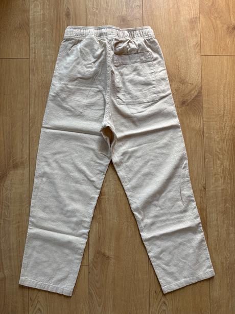 Ľanové nohavice - 152, h&m,152