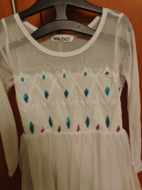 Nadherne saty elsa frozen, 