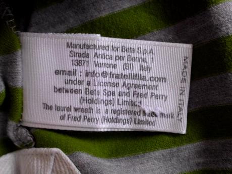 Polo fred perry pásik, m