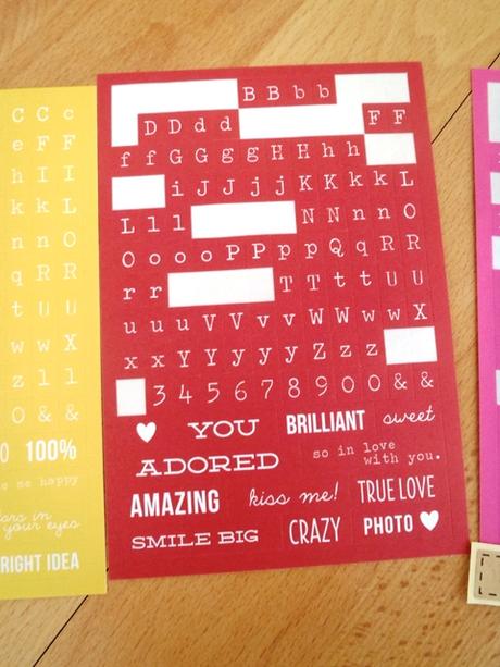 Samolepky písmenká,číslá,slová,