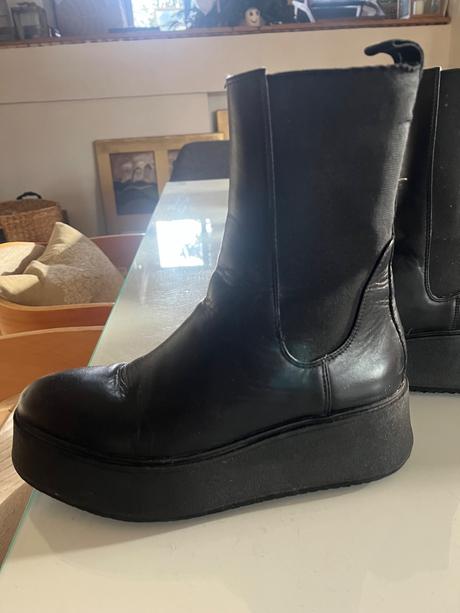 Kožene čižmy zara v.38, zara,38
