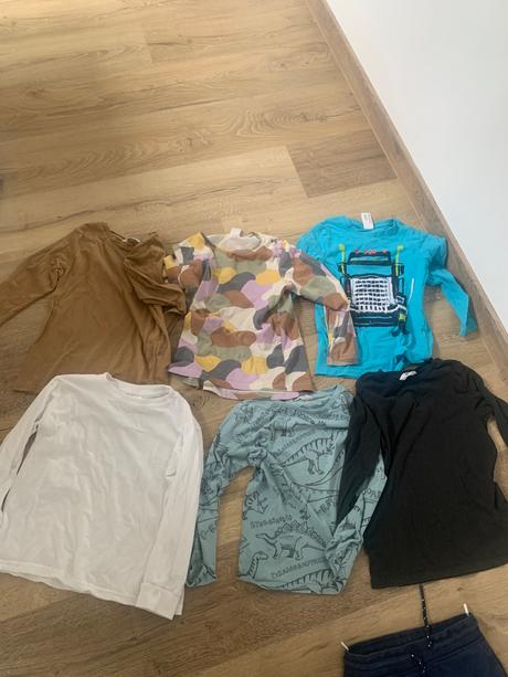 Tricka s dlhým rukavom, h&m,122