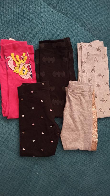Detské leginy 4-5r., h&m,110