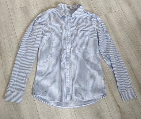 Pásikava košeľa cropp, xs