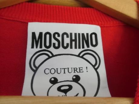 Moschino bear original luxusny dlhy sveter/mini, moschino,m