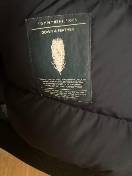 Páperová bunda tommy hilfiger, tommy hilfiger,xxl