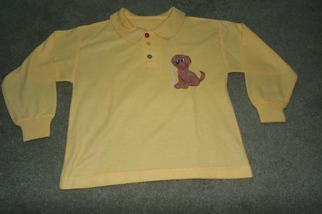 Detské tričko so psíkom, 116