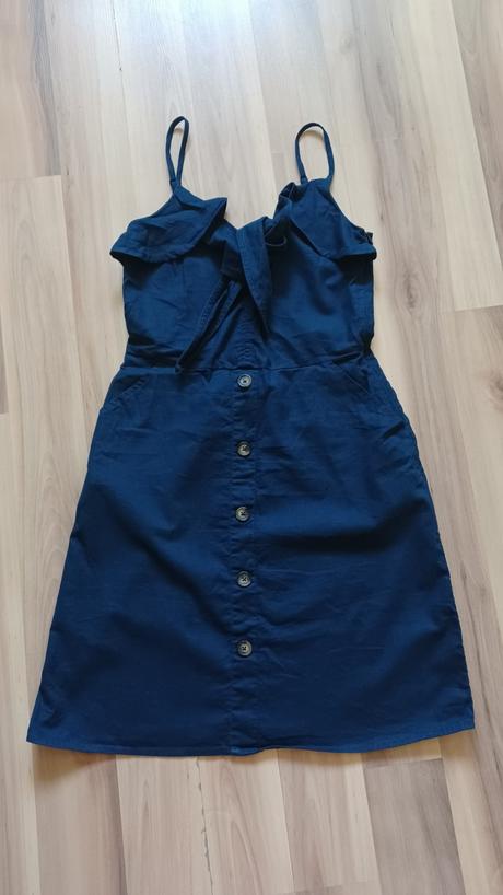 Tmavomodré šaty, f&f,34