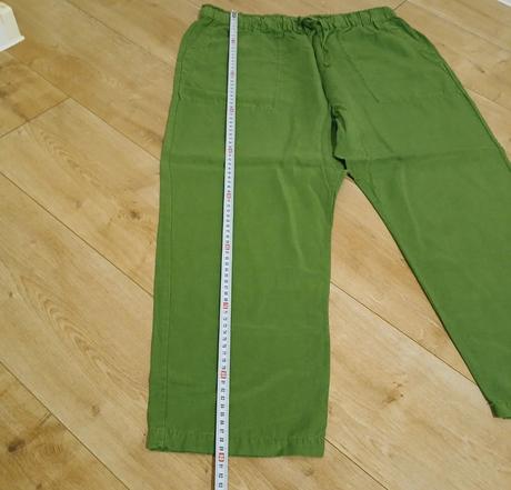 7/8 ľanové nohavice zara, zara,xxl