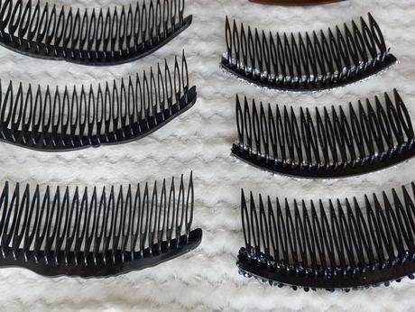 Hrebienky do vlasov ozdobné hrebene, 