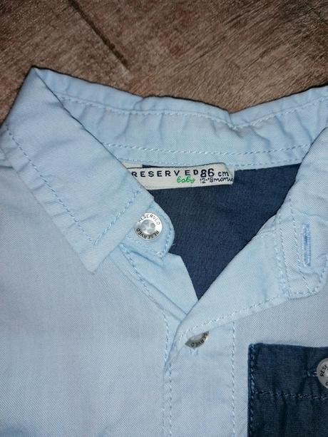 Reserved 86 chlapčenské košele 3 ks, reserved,86