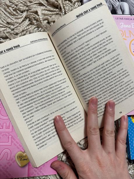 Romantické knihy  6 ks balík, 