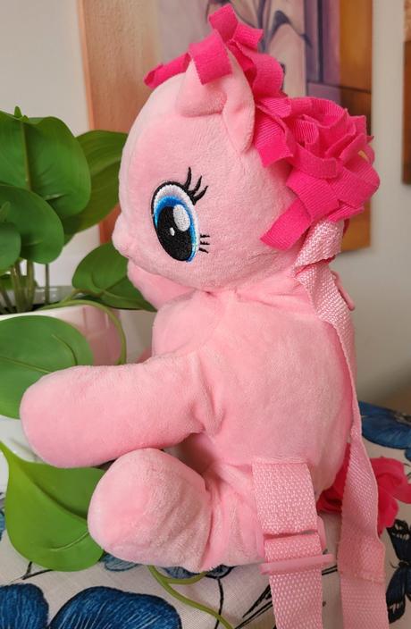 Plyšový batoh my little pony pinkie pie,