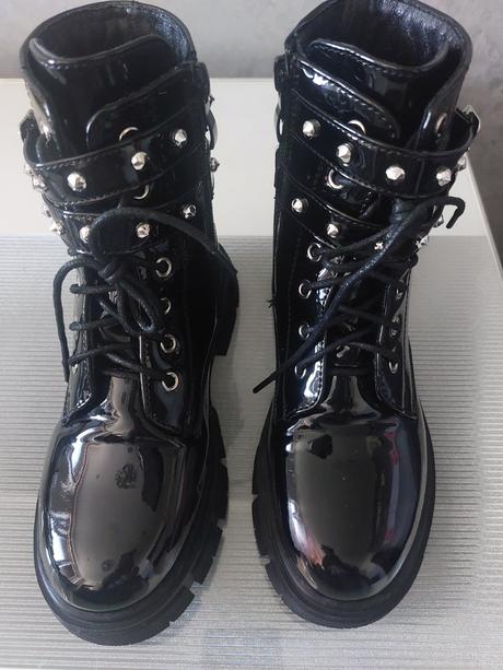 Dievčenské vysoké mierne zateplené topánky, 33