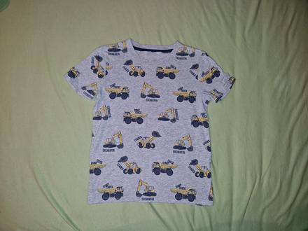 H&m 122/128 2 kratke tricka, h&m,128