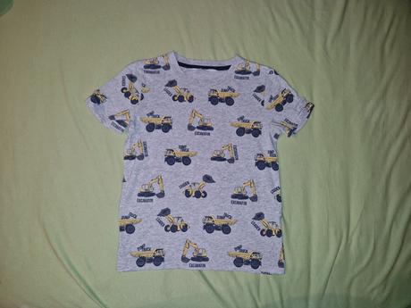 H&m 122/128 2 kratke tricka, h&m,128