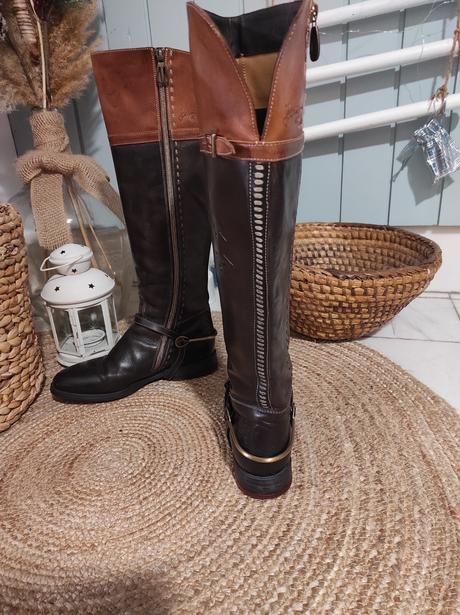 Kožené čižmy la martina, 38