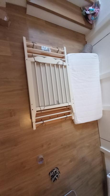 Ikea postielka a matrac, šírka (cm): 60,dĺžka (cm): 120